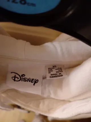 Sudadera Blanca con Dibujo de León