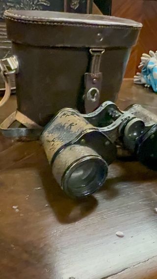 Binocolo da collezione con custodia
