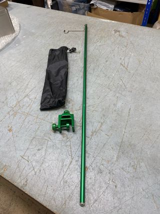 Suporte de Lâmpada Camping Dobrável Verde