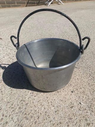 Paiolo antico in alluminio