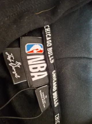 Sudadera Chicago Bulls NBA Negra