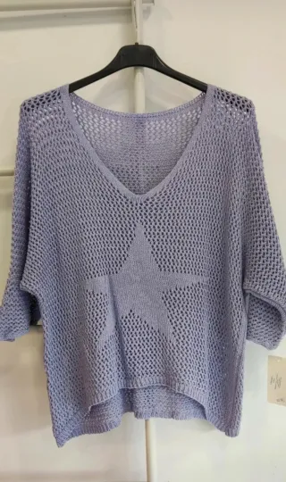 Jersey Morado Estrella Talla Única