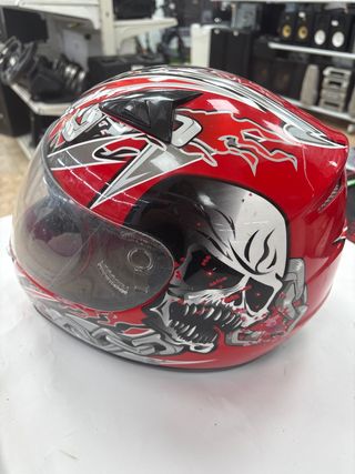 Casco Integral Masei Rojo Talla M