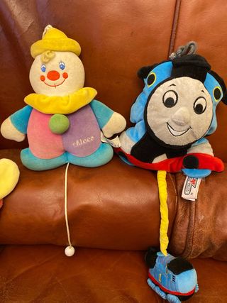 Lotto 9 pezzi peluche neonato