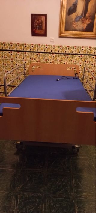 Cama articulada electrica 105 con colchon antiesca