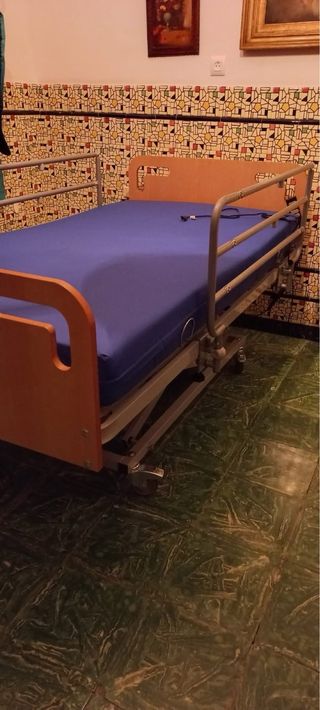 Cama articulada electrica 105 con colchon antiesca