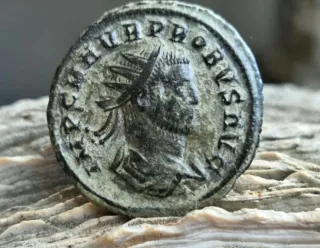 Moneda Antoniano del Emperador Romano Probo