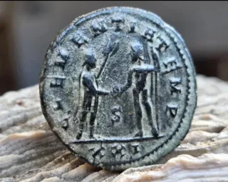 Moneda Antoniano del Emperador Romano Probo