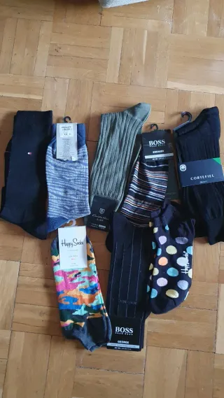 Lote 9 pares calcetines nuevos con etiqueta.