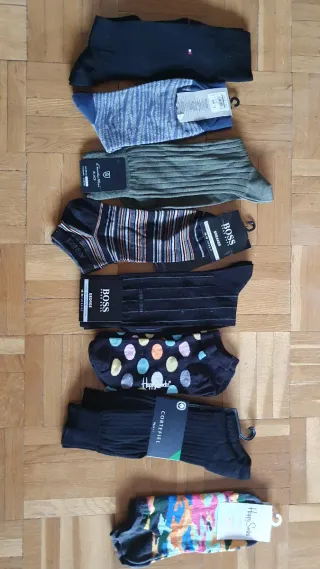 Lote 9 pares calcetines nuevos con etiqueta.