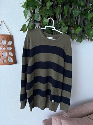 Jersey Springfield Rayas Verde y Negro