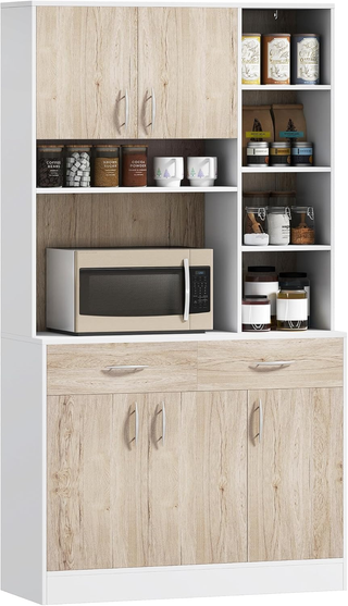 Mobile Buffet Dispensa Cucina, Ante Cassetti e Van