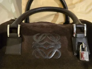 Bolso Loewe Piel y Ante Marrón