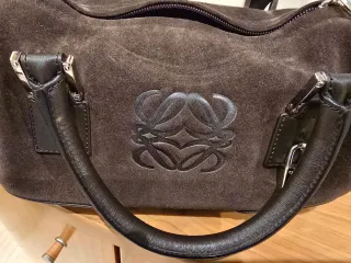 Bolso Loewe Piel y Ante Marrón