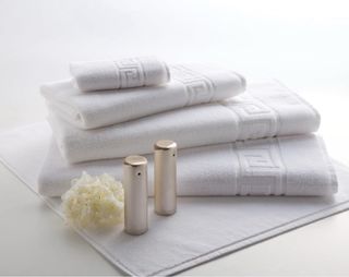 Toallas blancas hostelería 100% algodón 450gr