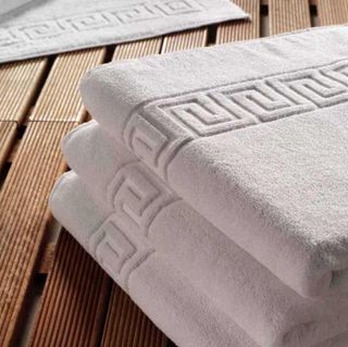 Toallas blancas hostelería 100% algodón 450gr