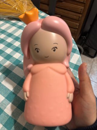 Monedero Muñeca Princesa Rosa Naranja