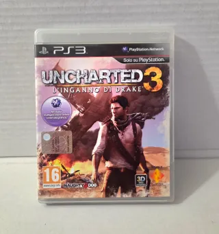 Lotto 5 Giochi PS3: Uncharted, Assassin's Creed, K