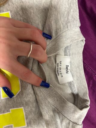 Sudadera BSK 1998 Gris