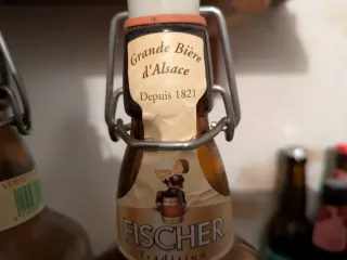 Bottiglie vuote Fischer birra (4 pz)