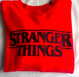 Sudadera Stranger Things Roja