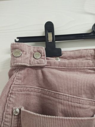 Patrizia Pepe pantalone velluto coste rosa tg 38