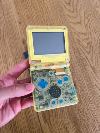 Lote Consola Game Boy Advance SP Amarilla