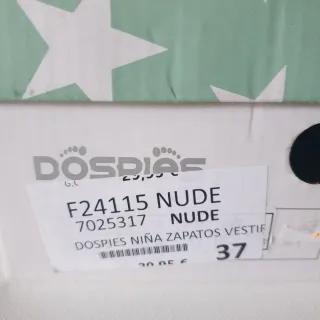 Zapatos de fiesta niña talla 37