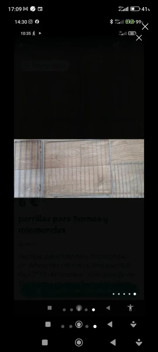 Parrillas para horno y microondas
