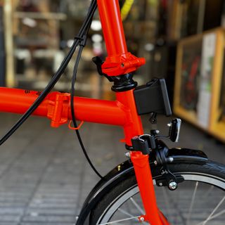 Brompton C-Line Explore M6L Naranja