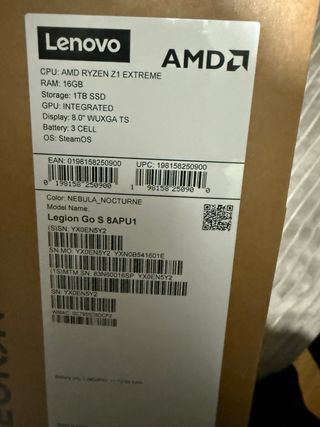 Lenovo Legion go S Z1 Extreme