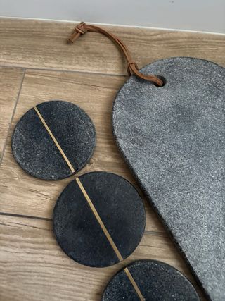 Cristina Oria Set bandeja aperitivos + 4 posavasos