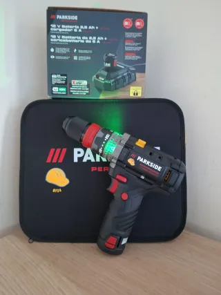 Taladro Atornillador Parkside 12V 80Nm
