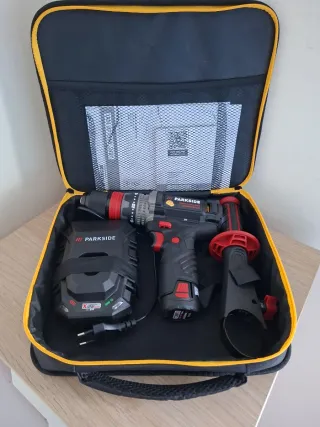 Taladro Atornillador Parkside 12V 80Nm