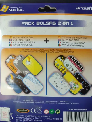Fundas Nintendo DS Lite