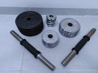 Kit Mancuernas Decathlon 18kg