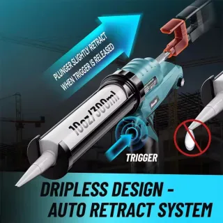 Pistola Silicona SeeSii Inalámbrica + 2 Baterías