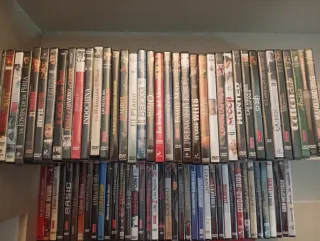 112 Películas DVD  (85 Precintadas)
