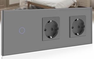 Enchufes con interruptor táctil