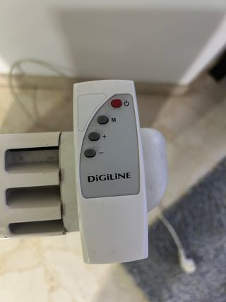 Calefactor Térmico Digiline Blanco Con mando