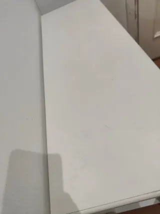 Mueble recibidor blanco madera