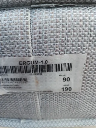 Colchón viscoelástico 90x190