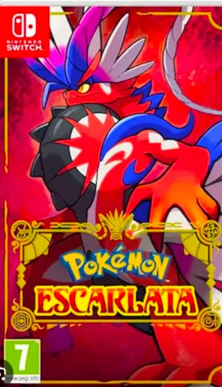 Juego Nintendo Switch Pokémon Escarlata RPG