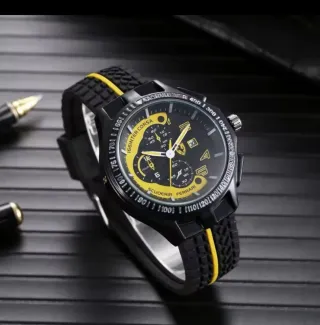 Orologio Ferrari Nero e Giallo