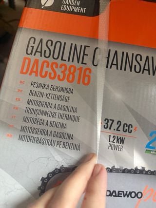 Motosierra Daewoo 37.2 CC