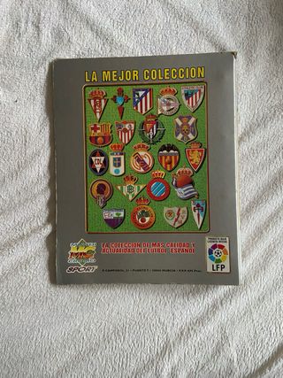 Álbum Vacío Las Fichas de la Liga 96/97
