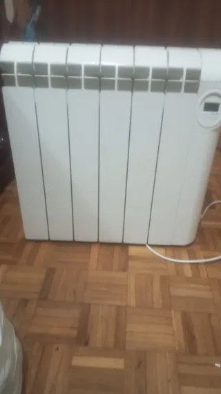 Radiador eléctrico blanco