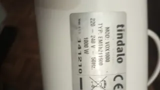 Radiador eléctrico blanco