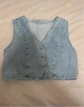 Chaleco vaquero Zara
