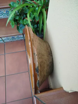 Lebrillo antiguo de barro